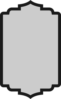 Vintage frame banner clip art png