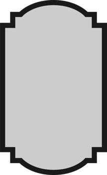Vintage frame banner clip art png