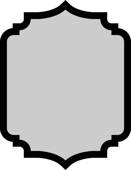 Vintage frame banner clip art png