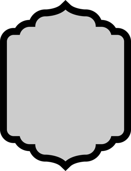 Vintage frame banner clip art png