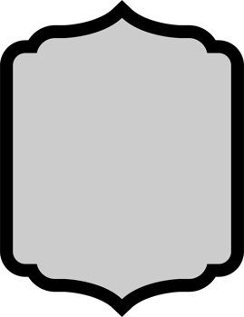 Vintage frame banner clip art png