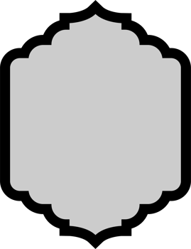 Vintage frame banner clip art png