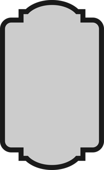 Vintage frame banner clip art png