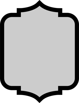 Vintage frame banner clip art png