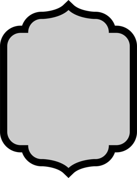 Vintage frame banner clip art png