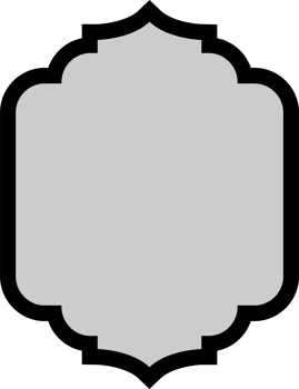 Vintage frame banner clip art png