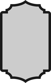 Vintage frame banner clip art png