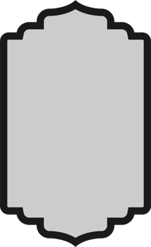 Vintage frame banner clip art png