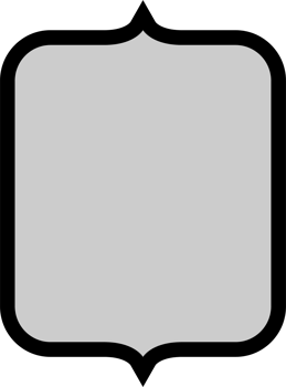 Vintage frame banner clip art png
