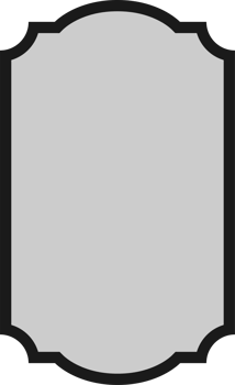Vintage frame banner clip art png