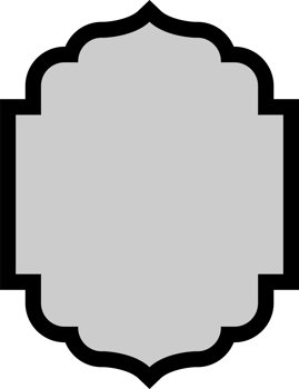 Vintage frame banner clip art png