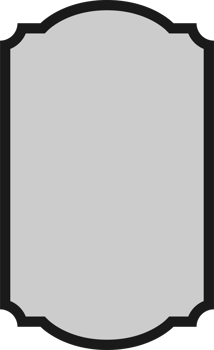 Vintage frame banner clip art png