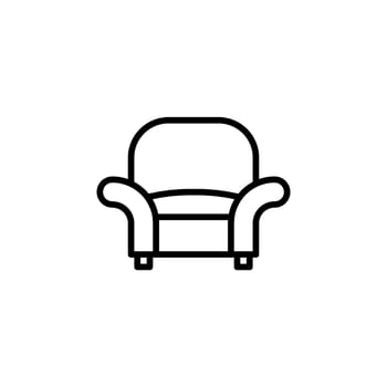 Arm Chair icon vector
