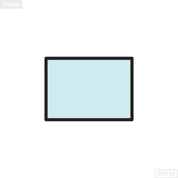 rectangle shape illustration vector graphic