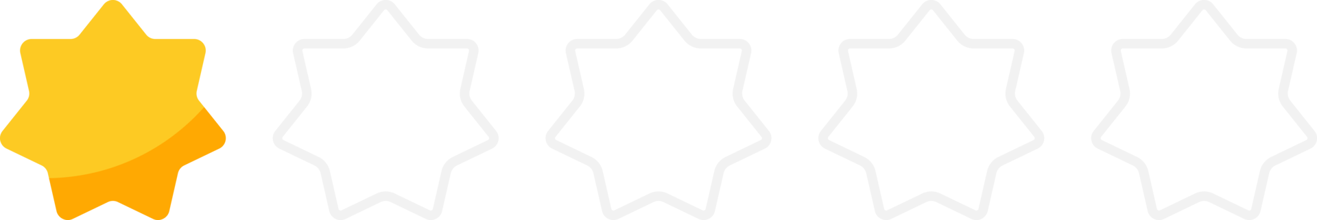 Star rating review with gold stars clip art png