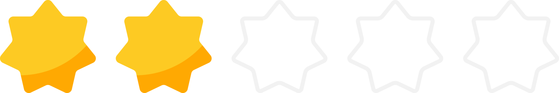 Star rating review with gold stars clip art png