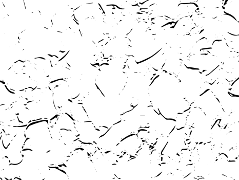 Rustic cracked texture with many cracks and scratches. Abstract background. PNG graphic illustration with transparent background.