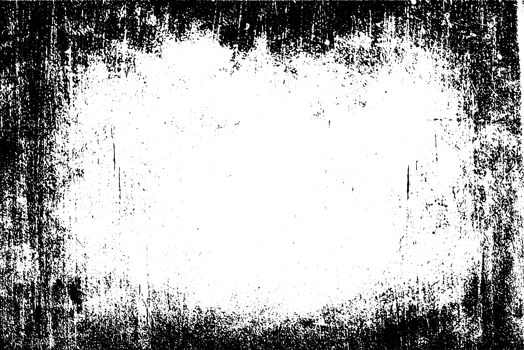 Grunge border texture background. Abstract frame overlay. PNG graphic illustration with transparent background.