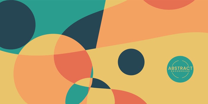 abstract organic colorful background. 70s. 80. 60s. vector