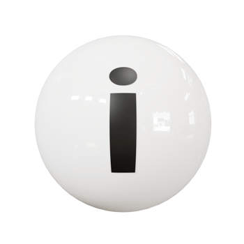 Ball letter i png
