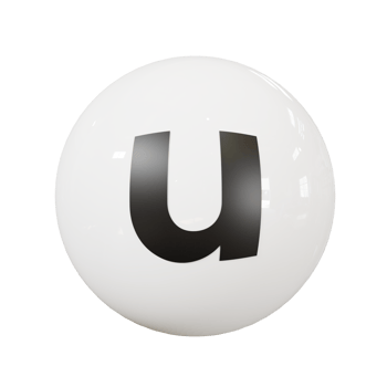 Ball letter u png