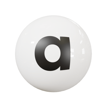 Ball letter a png