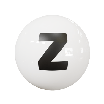 Ball letter z png