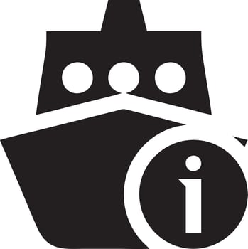 Boat icon symbol design vector image. Illustration of the ship boat transportation design image. EPS 10.