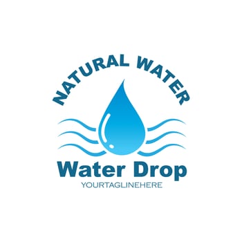 water drop Logo Template vector illustration