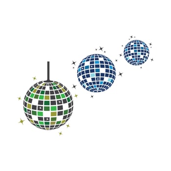 disco ball icon vector illustration design