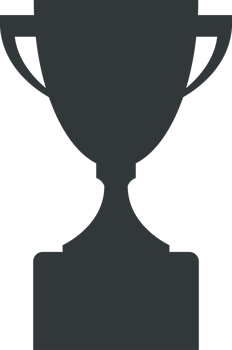 Trophy cup silhouette clip art png