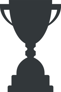 Trophy cup silhouette clip art png