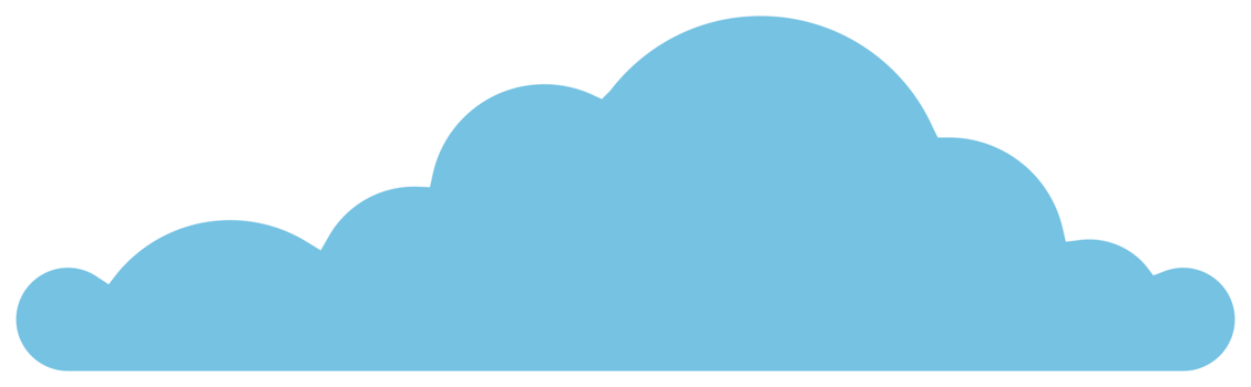 Cloud icon in flat style png
