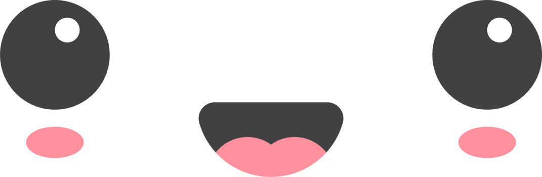 Cartoon emoji with facial expression png