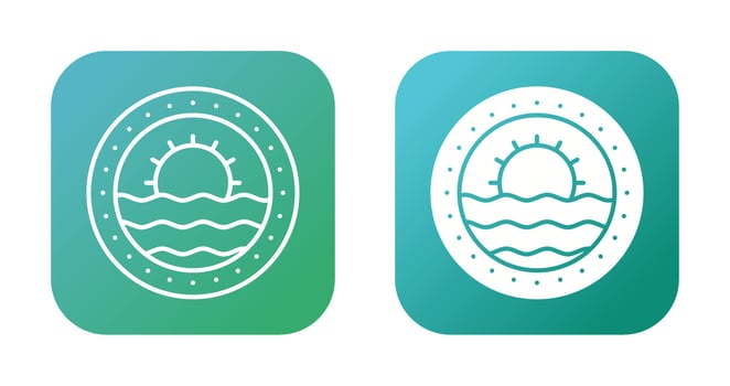 Porthole Vector Icon