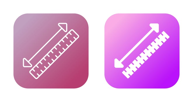 Measuring Tape Vector Icon
