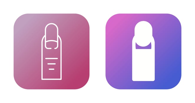 Nail Vector Icon