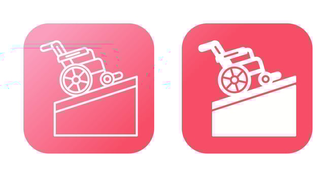Ramp Vector Icon
