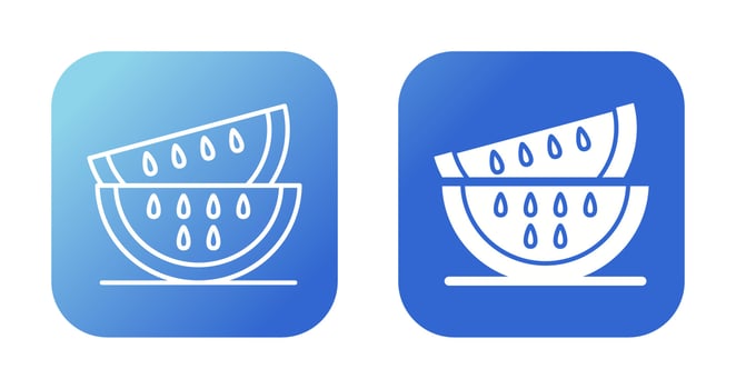 Watermelon Vector Icon