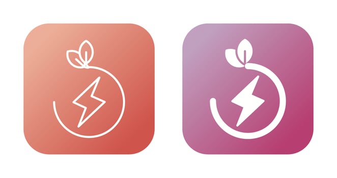 Eco Energy Vector Icon
