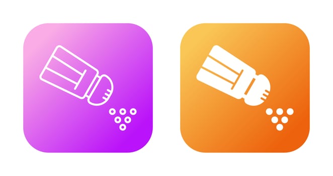 Salt Vector Icon