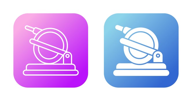 Saw Machine Vector Icon
