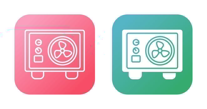 Outdoor Ac Vector Icon