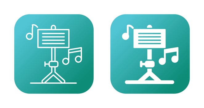 Music Education Vector Icon