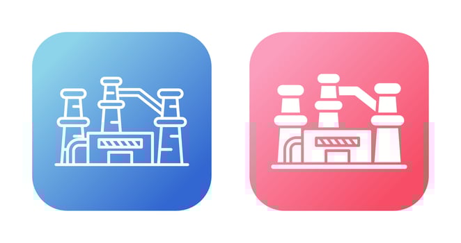 Factory Vector Icon