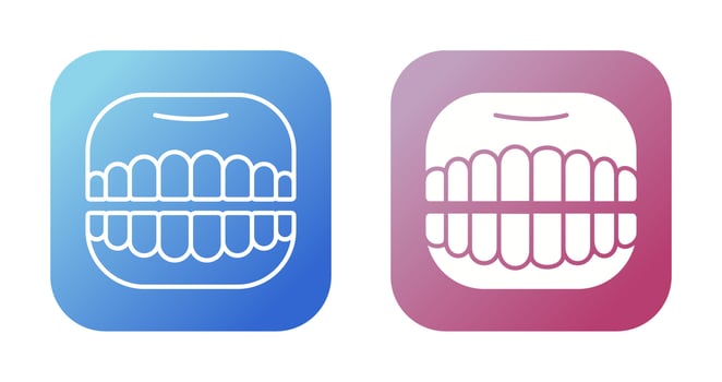 Denture Vector Icon