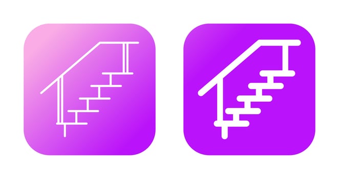 Stairs Vector Icon