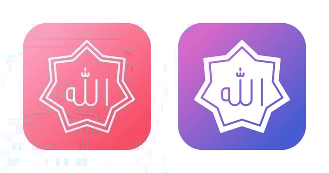 Allah Vector Icon