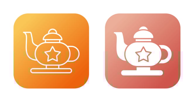 Teapot Vector Icon