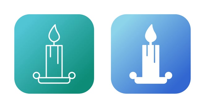 Candle Vector Icon